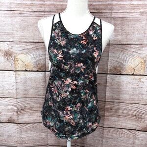 Lululemon Sculpt Tank II Dappled Daze Multi Floral Print Sleeveless Top Size 4
